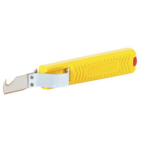 JOKARI-J10282-CUCHILLO PELACABLES STANDARD N  28H CON CUCHILLA EN FORMA DE GANCHO (DIAMETRO  8-28 MM)