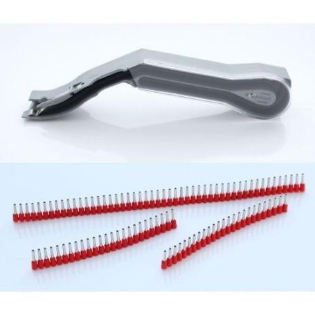 JOKARI-J60175-10 TIRAS DE 50 MANGUITOS GRISES DE 0,75 MM2 X 8 MM PARA QUADRO PLUS