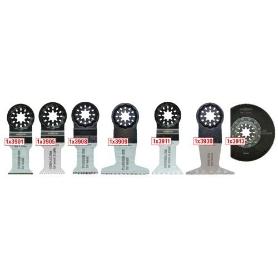 MPS-3900-SET 7-HOJAS DE SIERRA OSCILANTES PARA MADERA Y METAL 3900 (JUEGO DE 7 UDS)