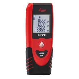 LEICA GEOSYSTEMS-843418-MEDIDOR LÁSER DISTO D1 (ALCANCE 40 M PRECISIÓN ± 2.0 MM)