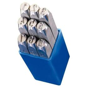 GRAVUREM-133.T6-JUEGO NUMERACIÓN T 9 PIEZAS (0-9) - INVERSA (6 MM)