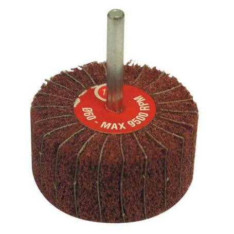 CALFLEX-RVM8050/6.80-RUEDAS MIXTAS CON VÁSTAGO RVM (DIAMETRO  EXT. 80 MM ESPESOR 50 MM VÁSTAGO 6 MM GRANO 80)