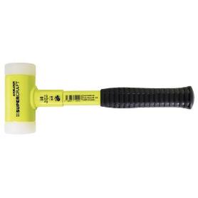 HALDER-3377.130-MAZA ANTI REBOTE METÁLICO AMARILLO SUPERCRAFT DIAMETRO  30 MM