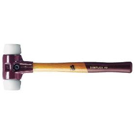 HALDER-3007.040-MAZA DE SUPERPLÁSTICO SIMPLEX DIAMETRO  40 MM