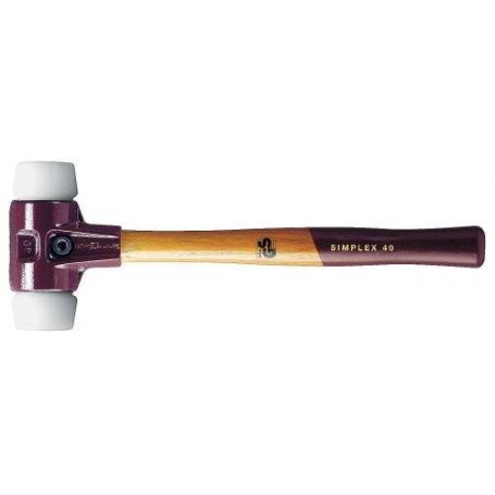 HALDER-3007.080-MAZA DE SUPERPLÁSTICO SIMPLEX DIAMETRO  80 MM