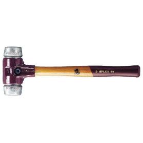 HALDER-3009.080-MAZA DE METAL BLANDO SIMPLEX DIAMETRO  80 MM