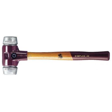 HALDER-3009.080-MAZA DE METAL BLANDO SIMPLEX DIAMETRO  80 MM