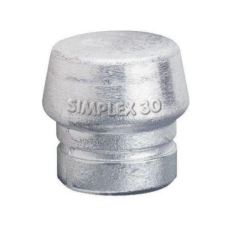 HALDER-3209.040-BOCA DE RECAMBIO METAL BLANDO PLATA SIMPLEX DIAMETRO  40 MM