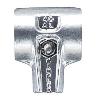 HALDER-3122.060-CUERPO DE ALUMINIO PARA MAZA SIMPLEX DIAMETRO  60 MM
