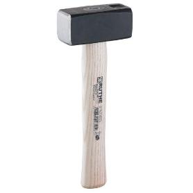 RUTHE-3012530119-MACETA DE ALBAÑIL CUADRADA DIN 6475 CON MANGO DE MADERA DE FRESNO (1250 G)