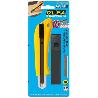 OLFA-BN-AL/BB/10BB-CúTER DE BLOQUEO AUTOMÁTICO BN-AL Y 10 CUCHILLAS EXCEL BLACK DE 18 MM