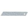 OLFA-LBD-50-PACK DE 50 CUCHILLAS TROCEABLES 18 MM DOBLE SEGMENTO PLATEADAS EN ESTUCHE PLÁSTICO