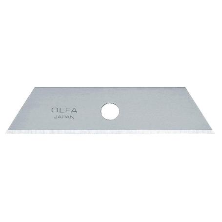 OLFA-SKB-2/50-PACK DE 50 CUCHILLAS TRAPEZOIDALES 72X17,5 MM PLATEADAS