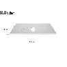 OLFA-SKB-2/50-PACK DE 50 CUCHILLAS TRAPEZOIDALES 72X17,5 MM PLATEADAS
