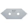 OLFA-MCB-1-PACK DE 5 CUCHILLAS CORTE 45  49X20X0,3 MM PLATEADAS