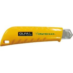 OLFA-L-1GREEN-CúTER PLÁSTICO RECICLADO CON CUCHILLA DE 18 MM