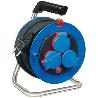 BRENNENSTUHL-1072240007-ENROLLACABLES GARANT  COMPACTO IP44 BREMAXX  N05V3V3-F3G1,5 CON CABLE DE 15 M