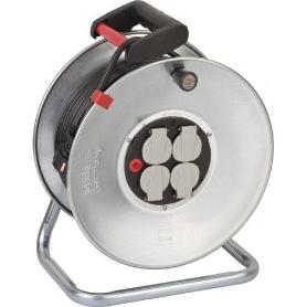 BRENNENSTUHL-1195066-ENROLLACABLES GARANT  S 4 E IP20 H05VV-F (50 M)