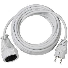BRENNENSTUHL-1168460-ALARGADOR ELÉCTRICO IP20 H05VV-F3G1,5 DE 10 M (BLANCO)