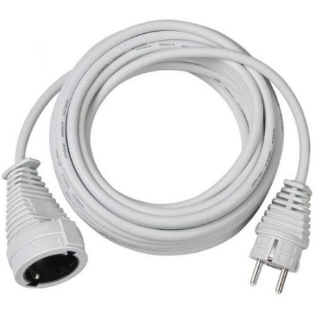 BRENNENSTUHL-1168460-ALARGADOR ELÉCTRICO IP20 H05VV-F3G1,5 DE 10 M (BLANCO)