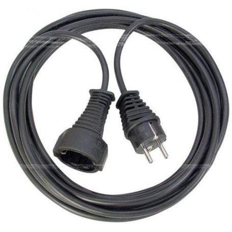 BRENNENSTUHL-1165480-ALARGADOR ELÉCTRICO IP20 H05VV-F3G1,5 DE 25 M (NEGRO)