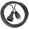 BRENNENSTUHL-1165480-ALARGADOR ELÉCTRICO IP20 H05VV-F3G1,5 DE 25 M (NEGRO)