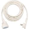 BRENNENSTUHL-1168980250-ALARGADOR ELÉCTRICO IP20 H05VV-F3G1,5 DE 5 M (BLANCO) CON CLAVIJA PLANA
