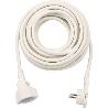 BRENNENSTUHL-1168980210-ALARGADOR ELÉCTRICO IP20 H05VV-F3G1,5 DE 10 M (BLANCO) CON CLAVIJA PLANA