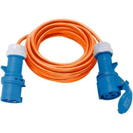 BRENNENSTUHL-1167650610-ALARGADOR ELÉCTRICO IP44 H07RN-F 3G CON CLAVIJAS Y CONECTORES CEE 230V/16A (10 M X 2,5 MM)
