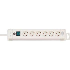 BRENNENSTUHL-1952260100-BASE MúLTIPLE PREMIUM-LINE BLANCA CON VARIAS POSIBILIDAD DE INSTALACIÓN Y FIJACIÓN (6 