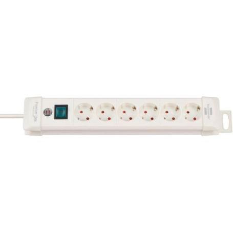 BRENNENSTUHL-1952260100-BASE MúLTIPLE PREMIUM-LINE BLANCA CON VARIAS POSIBILIDAD DE INSTALACIÓN Y FIJACIÓN (6 