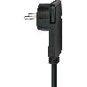 BRENNENSTUHL-1153300100-BASE MúLTIPLE COMFORT-LINE PLUS NEGRA CON CLAVIJA PLANA (6 TOMAS)