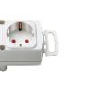 BRENNENSTUHL-1153320100-BASE MúLTIPLE COMFORT-LINE PLUS BLANCA CON CLAVIJA PLANA (6 TOMAS)
