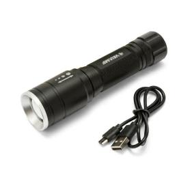 VELAMP-IR533-LINTERNA LED RECARGABLE DE 5W CON FUNCIÓN DE ZOOM HUNTER