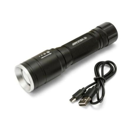 VELAMP-IR533-LINTERNA LED RECARGABLE DE 5W CON FUNCIÓN DE ZOOM HUNTER