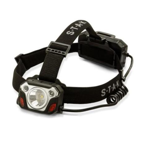 STAK-ST219-LINTERNA FRONTAL RECARGABLE DE 10W, 1200 LúMENES, CON REFLECTOR CAESAR