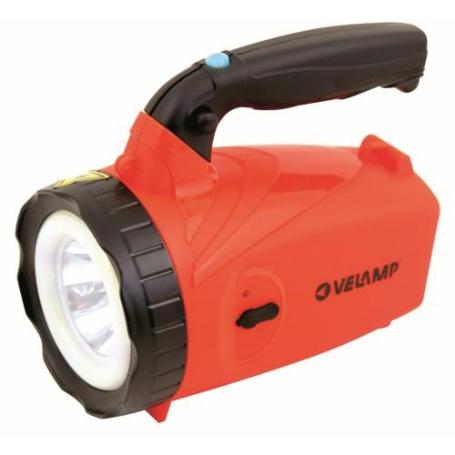VELAMP-IR558-PROYECTOR LED RECARGABLE 5W CON LED CROWN SUPER HORNET