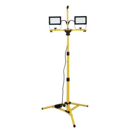 STAK-ST748NG-PROYECTOR LED DE 2X50W. TRÍPODE, CABLE DE 3 M H05RN-F 3G1.0MM2
