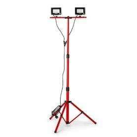 VELAMP-IS747NG-FOCO DE TRABAJO LED 2 X 20W SMD + TRÍPODE CABEZAL DOBLE