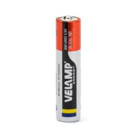 VELAMP-LR03/12PACK-PILAS ALCALINAS AAA DE 1,5V MINI STILO LR03 (X12 UDS) (CAJA 6)