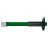 ATM-331300V-PUNTERO DE ALBAÑIL CON EMPUÑADURA DE SEGURIDAD SERIE VERDE (300X18 MM )
