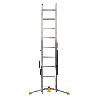 HAILO-1410-801-ESCALERA COMBINADA DE 2 TRAMOS CON ESTABILIZADOR CURVO HOBBYLOT (2X7)