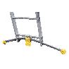 HAILO-1412-801-ESCALERA COMBINADA DE 2 TRAMOS CON ESTABILIZADOR CURVO HOBBYLOT (2X9)