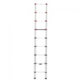 HAILO-7113-092-ESCALERA TELESCÓPICA DE ALUMINIO FLEXLINE 260 DE 9 PELDAÑOS