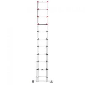 HAILO-7113-112-ESCALERA TELESCÓPICA DE ALUMINIO FLEXLINE 320 DE 11 PELDAÑOS
