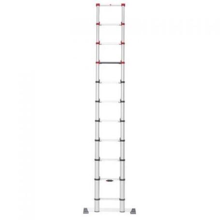 HAILO-7113-112-ESCALERA TELESCÓPICA DE ALUMINIO FLEXLINE 320 DE 11 PELDAÑOS