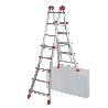 HAILO-7516-151-ESCALERA ALUMINIO TELESCÓPICA MULTIPOSICIÓN PROFISTEP MULTI (3+3 PELDAÑOS)