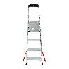 HAILO-8844-011-ESCALERA DE TIJERA PROFESIONAL ALU PRO (4 PELDAÑOS)