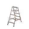 GIERRE-BA230-ESCALERA DE TIJERA DE DOBLE SUBIDA STYLO (5 PELDAÑOS)