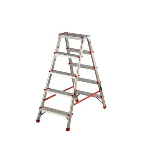 GIERRE-BA240-ESCALERA DE TIJERA DE DOBLE SUBIDA STYLO (6 PELDAÑOS)